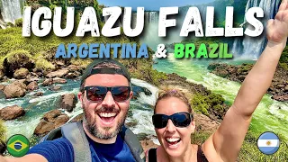 IGUAZU FALLS ARGENTINIAN & BRAZILIAN SIDE - HOW TO SEE IT ALL!