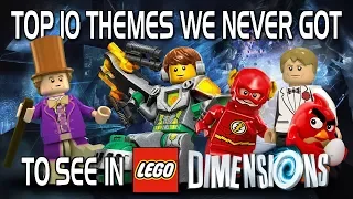 LEGO Dimensions - Top 10 Themes We Never Got to See!