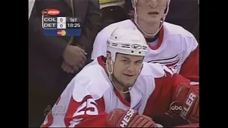 NHL 2002 05 18 02 Avalanche at Red Wings gm 1