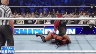 WWE 2K24 SMACKDOWN BECKY LYNCH & NAOMI VS XIA LI & VALHALLA