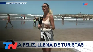 MAR DEL PLATA: Récord de turistas en 30 años. Casi 700 mil personas en lo que va de Enero.