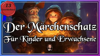 Der Märchenschatz - 13 hübsche Märchen zum Einschlafen, Entspannen & Träumen (langes Hörbuch)