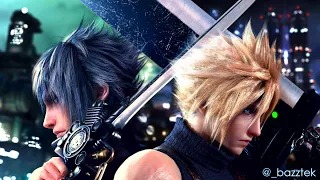 DISSIDIA NT Cloud and Noctis vs Snow and Sephiroth (Online matches)