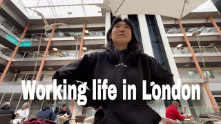 Working in London working as usual, ordinary Korean girl living in london vlog, gym, beer, shopping