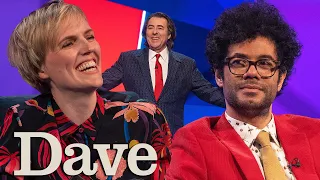 Richard Ayoade Becomes An Olympic Athlete (At Home) | Question Team | Dave