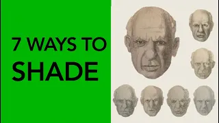 Learn 7 ways to shade + 1 bonus technique | Drawing Tutorial