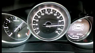 Mazda 6 Skyactiv-D 175 Sportwagon -  acceleration and Vmax 0-220 kph - views and specs