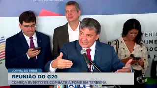 Começa reunião do G20 em Teresina que discute o combate à fome