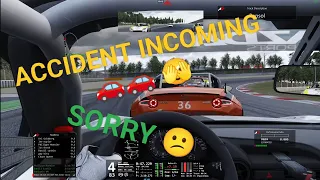 LFM on Assetto Corsa! Mazda Cup @ Catalunya GP. I managed to keep the car on the track 😊