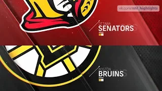 Ottawa Senators vs Boston Bruins Oct 8, 2018 HIGHLIGHTS HD