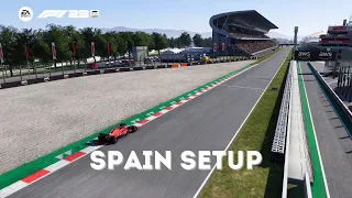 F1 23 - Spain - Optimised Dry Race Car Setup | #F123 #Setup #SpanishGP