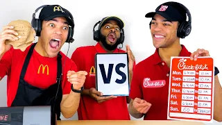 The McDonalds vs. Chick-Fil-A Rap Battle w/ @DarrylMayes