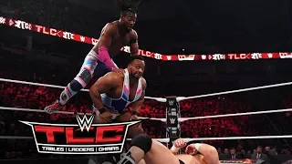 Kofi displays incredible agility in fending off The Revival: WWE TLC 2019