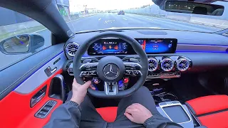 NEW Mercedes AMG CLA 45 S 4Matic+ 2024 POV TEST DRIVE and REVIEW