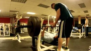 Bench Press 425 lb Good Lift!!