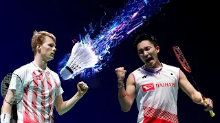 KENTO MOMOTA - ANDERS ANTONSEN // BWF WORLD CHAMPIONSHIPS 2019 FINAL - NICE ANGLE 60fps