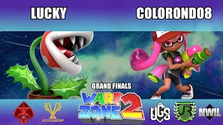 Warp Zone 2 - Grand Finals - Lucky(Piranha Plant) Vs. Colorondo8(Inkling)