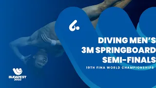 (Full Event) Diving | Men | 3m Springboard | Semi-Finals #finabudapest2022