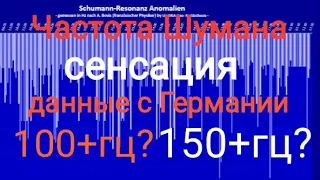 Частота Шумана Мега рост в Германии?Сенсация?Обзор на Schumann resonance Schumann frequency