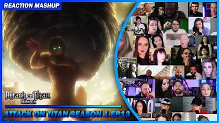 Attack on Titan Season 1 Episode 13 Reaction Mashup | 進撃の巨人 #shingekinokyojin #attackontitan #aot