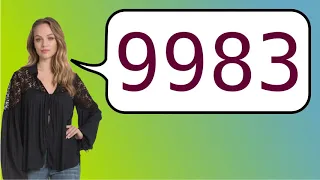 How to say '9983' in French?