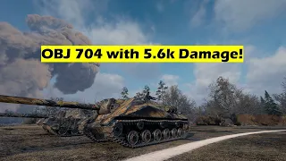 World of Tanks | OBJ 704 with 5.6k Damage!