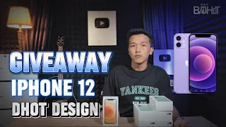 GIVEAWAY iphone 12 - Dhot Design