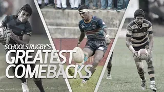 6 of the Greatest comebacks in Schools Rugby