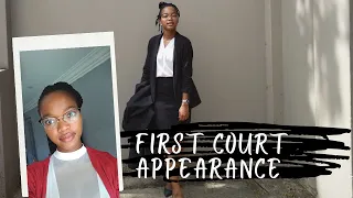 My first Court Appearance |Tips for Candidate Attorneys-Do not wear Pink| Not Legally Blonde.