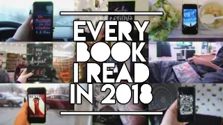 EVERY BOOK I READ IN 2018 (the moment i finished them).