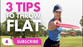 How to throw flat in Disc Golf