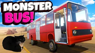 Making a MONSTER BUS for Dingus Cat in The Long Drive Mods!