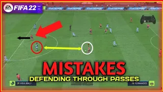 How to defend through passes in FIFA 22