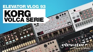 Korg Volca Serie - Synthesizer - Test (Elevator Vlog 93 deutsch)