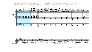 🎶 Guillaume Tell (William Tell) - Overture For Organ 🎸🎸
