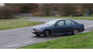 BMW E39 540i: Ballsy Track Day Drifting At Curborough Sprint Course