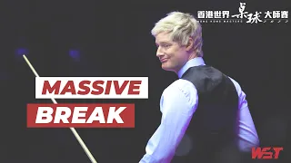 Neil Robertson Makes MASSIVE 140 Total Clearance vs Mark Williams | Hong Kong Masters 2022