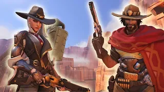 Ashe and McCree In-Game Interactions [SUBTITLES]