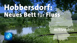 Fluss in Schleswig-Holstein bekommt ein neues Bett | tagesthemen mittendrin