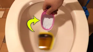 Put a Dishwasher Tablet in your Toilet Bowl & WATCH WHAT HAPPENS!! (6 Genius Uses)