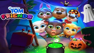 My Talking Tom Friends Halloween update Gameplay Android ios