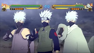 All Kakashi New Ultimate Jutsu | Naruto x Boruto Storm Connections Mod