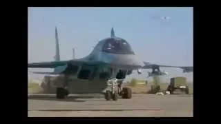 NEW Russian Airforce Sukhoi SU 34 great for killing Syrian Terrorists