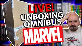 MEGA UNBOXING OMNIBUS MARVEL! (live del 01/06/2023)