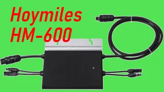 Hoymiles HM-600 | Balkonkraftwerk | unboxing