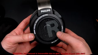 HOW TO: Philips SHP9500 pad replacement (w/Senitek hybrid pads)