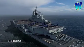 Louisiana - American Tier X Hybrid Battleship 1949 Video