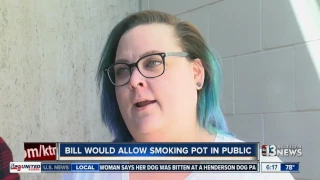 Bill would allow pot smoking in public