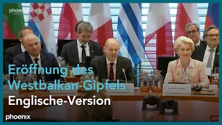 Westbalkan-Gipfel: Statement Olaf Scholz