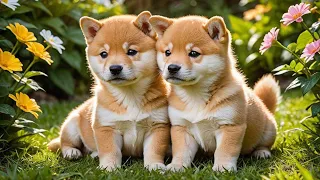 Silly Shiba Inu Puppies: Endless Entertainment